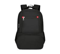 vreplrse Manténgase organizado sobre la marcha Bolso multifuncional para computadora portátil para hombres que hace mucho más fácil almacenar artículos Mochila de negocios de tela Oxford, negro