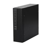 vreplrse Mini chasis M06 para Control Industrial de Ordenador, de Durabilidad y gestión eficiente del Calor para Estabilidad del para Sistema. Caja para Ordenador sobremesa, Color Negro.