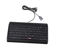 vreplrse Mini Teclado Mudo con Cable Comodidad excepcional Suave para el Diario Opciones de conectividad USB Mini Teclado Conexión USB Alfombrilla de Ahorro energía Es Poco Probable Que se deslice
