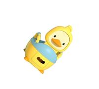 vreplrse Orinal para bebé con asiento cómodo y seguro, soluciones prácticas y cómodas para el entrenamiento para ir al baño de niños y niñas, Amarillo, 30 x 35.5 x 47.5 cm