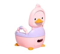 vreplrse Orinal para bebé con asiento cómodo y seguro, soluciones prácticas y cómodas para el entrenamiento para ir al baño de niños y niñas, Rosa, 30 x 35.5 x 47.5 cm