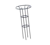 vreplrse Soporte multifuncional para plantas, resistente enrejado vertical para rosas trepadoras y enredaderas, de larga duración, resistente enrejado vertical para pepinos, Negro, 100 centímetros