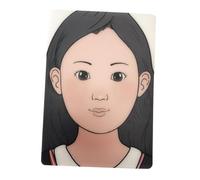 vreplrse Tablero de práctica para pintar caras, herramienta de exhibición que fomenta la creatividad y aumenta la confianza los artistas con superficies lavables y fáciles, Chica, 297 x 210 mm