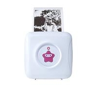 vretti Impresora térmica portátil, mini impresora móvil Bluetooth compatible con Android e iOS, impresora inalámbrica de fotos de bolsillo de 300 DPI para iPhone, listas de trabajo, notas, diario,