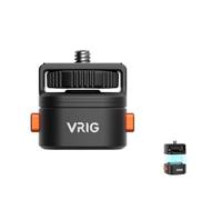 VRIG Claw Mini Quick Release Plate Trípode QR Adaptador de montaje de cámara Quick Setup Kit con tornillo de 1/4 pulgadas para Canon/Sony/Nikon Cámaras/Zhiyun/Feiyu/DJI/Moza estabilizadores