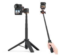 VRIG - Mini trípode de cámara de 21.3 pulgadas para DJI OSMO Action 6/Nano, soporte extensible de 360° con adaptador magnético de montaje de liberación rápida para DJI OSMO Action 6, OSMO Nano