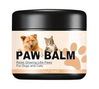 Vriusi Bálsamo para patas de perro, mantequilla de patas para gatos, crema hidratante natural, segura, fácil de usar, eficaz cera para patas para gatos para arreglar las patas secas y agrietadas