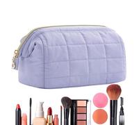Vriusi Bolsa de Maquillaje, Bolsa de Viaje, Colada de Cola, Gran Capacidad, Neceser cosmético, Neceser de Viaje, Violeta, riferimento Alla descrizione, Consulte la descripción
