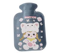 Vriusi Botella de agua caliente para invierno, 500 ml, botella de agua caliente, botella de agua caliente de invierno, manta portátil de invierno reutilizable, calentador de manos, almohadilla de