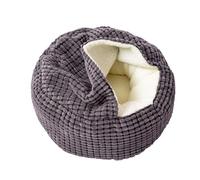 Vriusi Cama para Gatos con Cueva, Cama para Dormir en el Interior, cómoda Cama para Gatos con Manta para Dormir, Cama para Mascotas no resbaladizas, Cama y Lavable para Mascotas pequeñas y