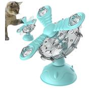 Vriusi Cat Treat Dispenser Toy, 360-Degree Rotating Cat Food Dispenser, Interactive Cat Toy, Slow Feeder for Cats, Pet Training Toy, Mental Stimulation, Fun Feeding Entertainment for Pets