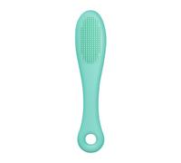 Vriusi Cepillo para gatos, cepillo para chinos de silicona, cepillo de púas de silicona para gatos, cepillo de dientes para mascotas, cepillo de silicona para el cuidado de la china, no resbala