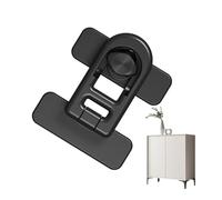 Vriusi Cerradura para refrigerador, Cerradura para puerta de congelador | Cerraduras de pestillo para puerta de refrigerador sin llave - Cerradura de seguridad para niños para horno, a prueba de bebés