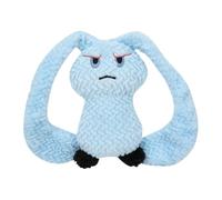 Vriusi Dog Teething Toys, Dog Chews Stuffed Toy, Long-Eared Rabbit Squeaky Sound Pet Toys, Jackrabbit Stuffed Toy, Rabbit Stuffing Squeaky Plush Dog Toy for Dogs and Cats