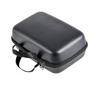 Vriusi Fishing Accessories Tackle Storage Pouch, Leather Fishing Reel Bag, Abrasion Resistant Fishing Reel Bag, Drum Raft Wheel Tool Accessories, Fishing Reel Cover Compact Protection