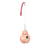 Vriusi Indoor Cat Teaser Toy, Interactive Wobble Pet Cat Toy with Teaser Rope, Slow-Feeding Treat Dispensing Pet Cat Exercise Companion, Fun Activity Toy for Living Room, Pet Shelter Playtime