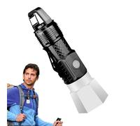Vriusi Linternas recargables de alto lúmenes, linterna de 5 modos, linterna portátil pequeña, linterna brillante para camping, linterna recargable por USB, linterna para trabajo, camping, noche