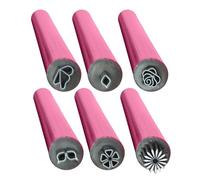Vriusi Nail Stamp Pen Set, Graffiti Painting Nail Stamps Kit, Dot Painting Tool, Various Different Pattern Stamps Pen, Nail Painting Tool With Fine Nib for Nail Salon and Home