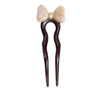 Vriusi New Large Hairpin, U-shaped Bow Hair Fork, Longhair Pin Accessories, Women's High-end Simple, Cute Chinese Coiled Hair Pin, Aesthetic Hair Accessories for Women and Girls