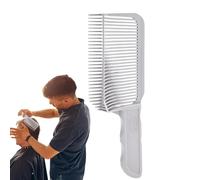 Vriusi Peine de peluquero profesional, peine de peluquero doméstico - Peines de peluquero con forma curva Peine degradado - Peines para el cabello ergonómicos Herramienta para difuminar el cabello