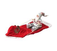 Vriusi Pet Christmas Costumes, Dog Red Hat Suit Clothes, Dressing Up Dogs Cats Outfit, Santa Dog Disfraz, Santa Ride Pet Cosplay Costume Dress Up, Puppy Cosplay Costumes for Festivals
