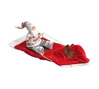 Vriusi Pet Christmas Costumes, Dog Red Hat Suit Clothes, Dressing Up Dogs Cats Outfit, Santa Dog Disfraz, Santa Ride Pet Cosplay Costume Dress Up, Puppy Cosplay Costumes for Festivals