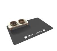 Vriusi Pet Food Placemat Anti-slip Dog Mat Waterproof Dog Bowl Mat Dog Water Dispenser Mat Quick-drying Pet Mat Cat Food Placemat Non-slip Pet Accessories Dog Bowl Mat For Floors Pet Feeding Mat Durab