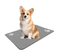 Vriusi Pet Food Placemat Antideslizante Dog Mat Impermeable Dog Bowl Mat Dog Water Dispenser Mat Quick-drying Pet Mat Cat Food Placemat Non-slip Pet Accessories Dog Bowl Mat For Floors Pet Feeding Mat