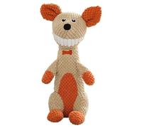 Vriusi Plush Squeaky Dog Toys, Dog Chew Toy Squeaky Toys, Interactive Dog Toys, Plush Doll Cartoon Animal, Peluche Dog Toy, Dog Squeak Toys for Small, Medium & Large Breeds, Pet