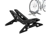 Vriusi Soporte de suelo de un solo , estante de almacenamiento de ciclos ajustable, soporte de rueda de de liberación rápida, estante de almacenamiento de bicicletas para garaje