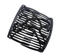Vriusi Stretchy Hair Combs, Popular Retro Magic Hair Comb, Magic Women Comb Clip, Creative Elastic Hairpin, Double Comb Hair Clip, Multipurpose Hair Accessories for Braided Hair, Bun and Low Ponytail