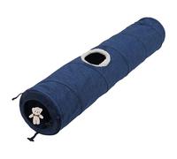 Vriusi - Túnel plegable para perros, para mascotas, túneles, túneles de agilidad, para perros interactivos, túneles de perro plegable, túnel, pequeño animal ejercicio, decoración para el hogar, todo