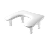 Vriusi U-shaped Nail Arm Rest, Ergonomic Hand Rest Arm Rest, Manicure Armrest for Manicurists, Adjustable Manicure Armrest, Leather Handstand Type Manicurist's Armrest for Beginners Professional