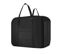 Vriusi Waterproof Bag, Adjustable Transport Storage Bag, Portable Folding Bag, Two-way Slider Carrying Case 16.54x6.69 inches For Folding Panniers and Rack Trunks Black