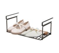 Vriusi Zapatero bajo gabinete, bandeja de almacenamiento para zapatero | Zapatero para entrada - Estante plegable que ahorra espacio, partición versátil para