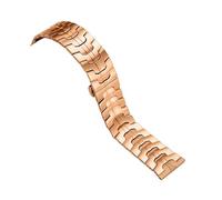 VRKRTVBLB Stainless Steel Metal Watch Strap 20mm 22mm Universal Strap Folding Buckle for Men Women(19,20mm)