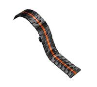 VRKRTVBLB Stainless Steel Metal Watch Strap 20mm 22mm Universal Strap Folding Buckle for Men Women(11,20mm)