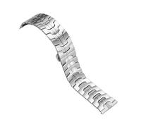 VRKRTVBLB Stainless Steel Metal Watch Strap 20mm 22mm Universal Strap Folding Buckle for Men Women(1,22mm)