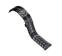 VRKRTVBLB Stainless Steel Metal Watch Strap 20mm 22mm Universal Strap Folding Buckle for Men Women(13,22mm)