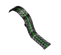 VRKRTVBLB Stainless Steel Metal Watch Strap 20mm 22mm Universal Strap Folding Buckle for Men Women(15,22mm)