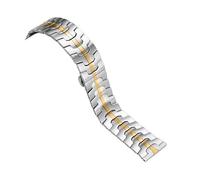 VRKRTVBLB Stainless Steel Metal Watch Strap 20mm 22mm Universal Strap Folding Buckle for Men Women(4,22mm)