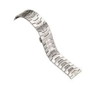 VRKRTVBLB Stainless Steel Metal Watch Strap 20mm 22mm Universal Strap Folding Buckle for Men Women(7,22mm)
