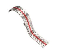 VRKRTVBLB Stainless Steel Metal Watch Strap 20mm 22mm Universal Strap Folding Buckle for Men Women(8,20mm)