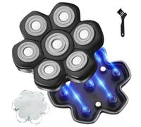 VRMETA Cabezales de repuesto universales magnéticos desmontables para afeitadora SHPAVVER Cabezales de repuesto (7D negro)