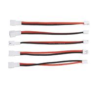 Vroomoto Cable PH2.0 2P Macho a Hembra Cable Adaptador de Batería PH2.0 2P de Extensión Cobre Plástico Flexible Suave 3,6 Pulgadas con Conexión Segura y