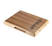 Vroomoto Cajón Plano Caja de Tambor de Mano Instrumento Percusión Cajón Viaje Madera Compacta 31,5 X 24,5 X 4, Cm con Agujero Sonido y Cuerdas para Acompañamiento Banda (amoníaco)