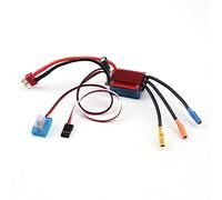 Vroomoto Controlador de Velocidad Electrónico ESC sin Escobillas 35A Módulo de Control Velocidad Control Eléctrico Respuesta Rápida del Acelerador a Prueba Agua con Motor (mi Hermano)