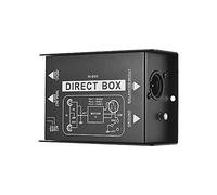 Vroomoto Convertidor de Caja DI Pasiva Profesional para Actuaciones en Vivo de bajo Guitarra Eléctrica