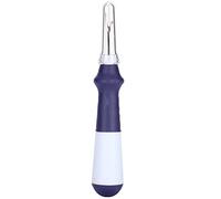 Vroomoto Descosedor Ergonómico con Largo Antideslizante de Acero Inoxidable Afilado y Mini Bola Roja con Horquilla Grande para Hilos de Coser, Telas y Líneas pesca. (Azul oscuro)