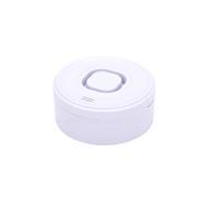 Vroomoto Detector Inteligente de Fugas de Agua Sensor Fugas Agua Alarma 1s Alertas Aplicación 100dB IP55 3.0 Funciona con Batería 24 Meses con Sondas Flexibles para (Blanca)